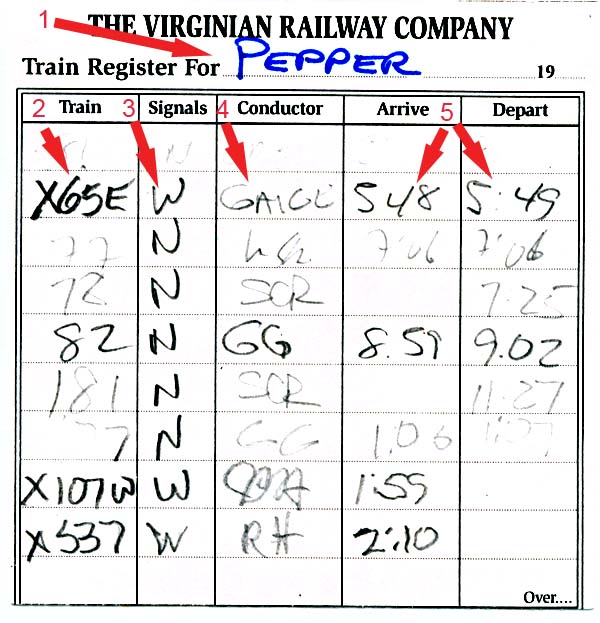 Timetable & Train Order Tutorial